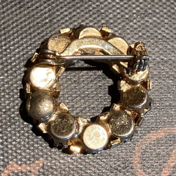 Vintage Faux Ruby Brooch - Picture 3 of 6